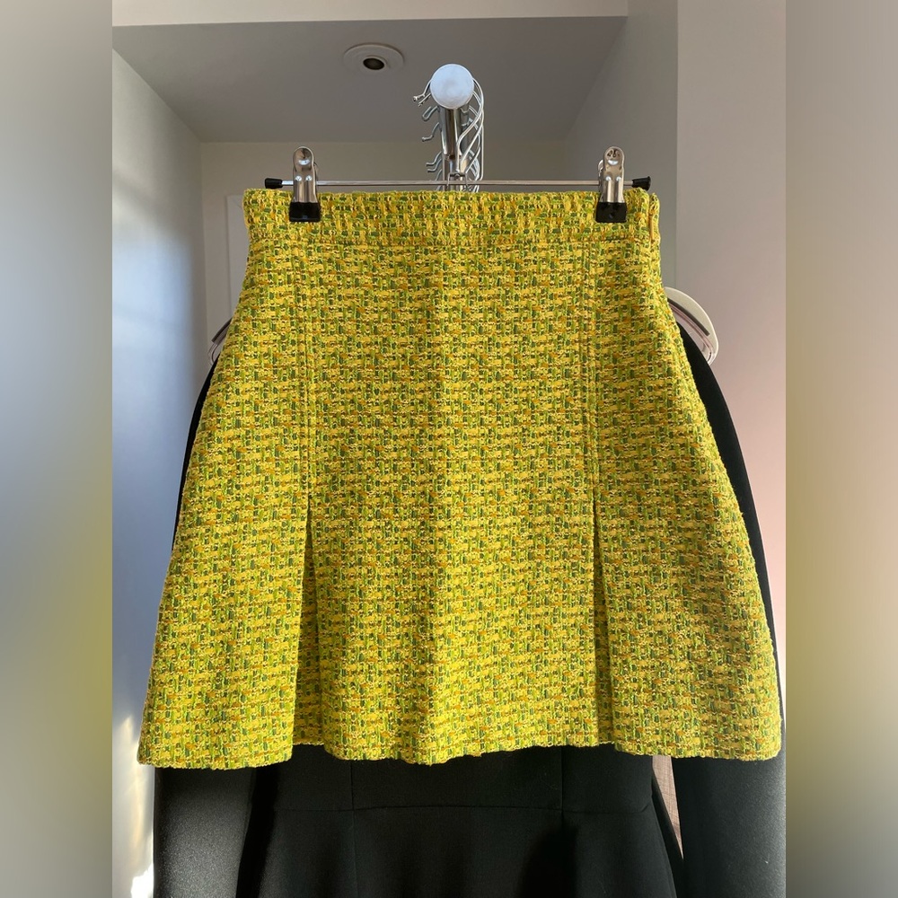 ‼️SOLD ‼️ Gucci Pleated Tweed Mini Skirt - NWT